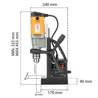 Perceuse magnétique WT16E