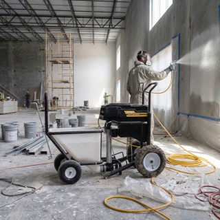 Réservoir trémie pour peinture et enduit 60 l