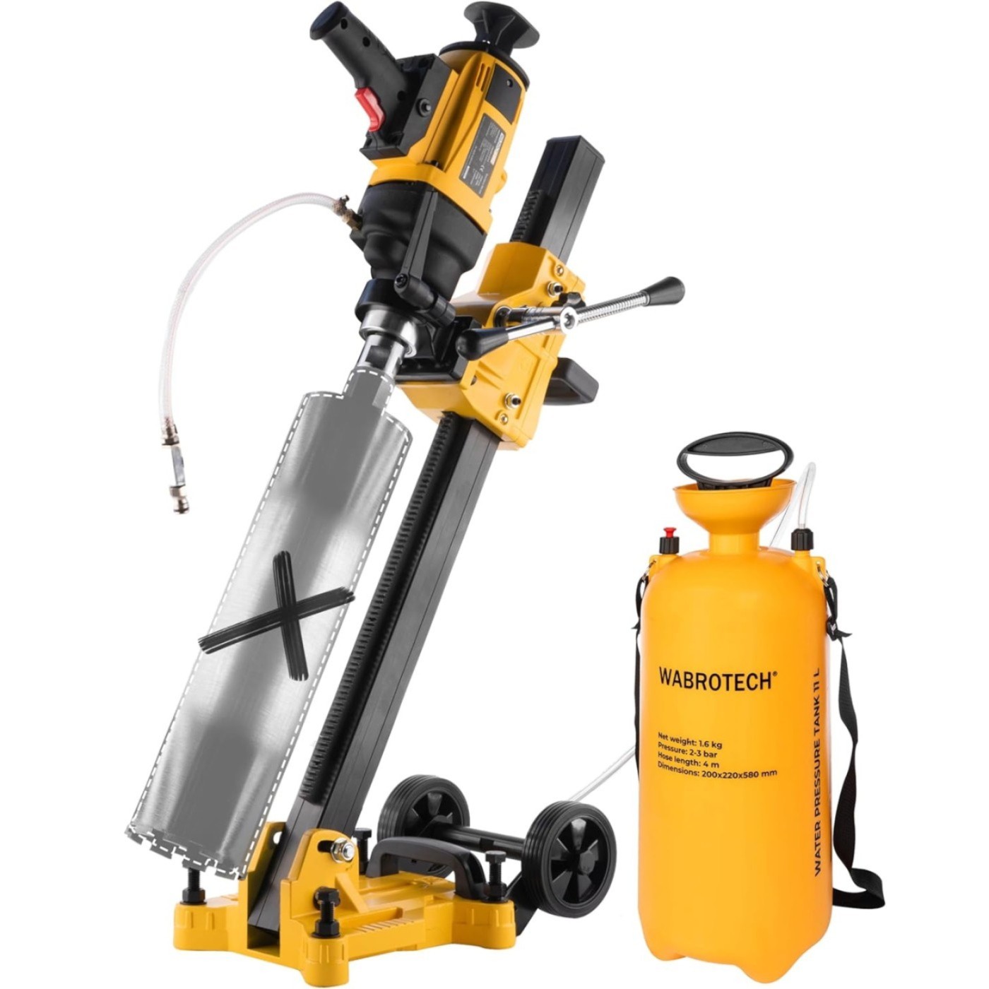Carotteuse WT202 sur support WT45S