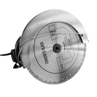 Przecinarka do betonu WABROTECH WT620 - widok na tarczę