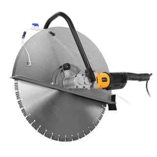 Scie circulaire pour béton WT600 + avec rail de guidage 2,4 m