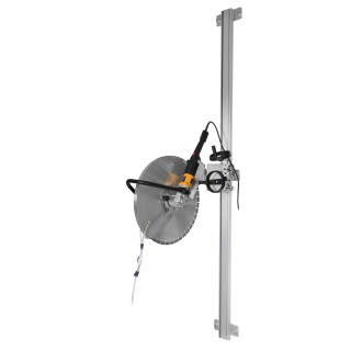 Scie circulaire pour béton WT600 + avec rail de guidage 2,4 m