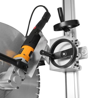 Scie circulaire pour béton WT600 + avec rail de guidage 2,4 m
