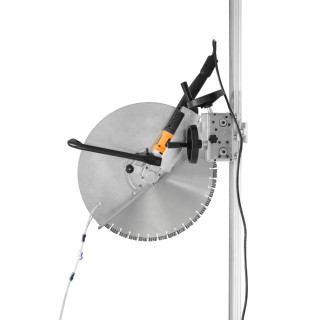 Scie circulaire pour béton WT600 + avec rail de guidage 2,4 m