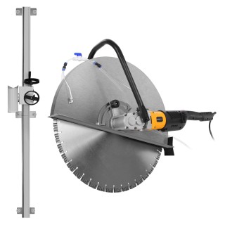 Scie circulaire pour béton WT600 + avec rail de guidage 2,4 m