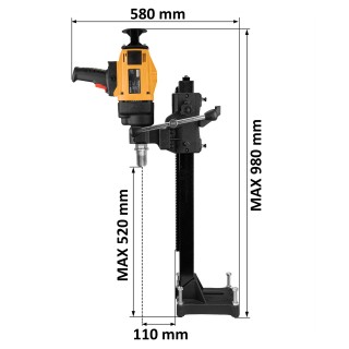 Carotteuse WT202 Droite