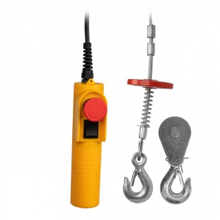 Wciągarka elektryczna PA800 - haki i pilot