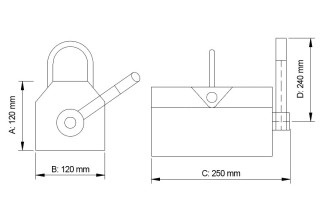 Levages magnétiques PML-6